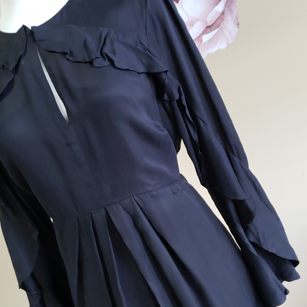 Bardot Long sleeve Mini dress - Picture 4 of 8